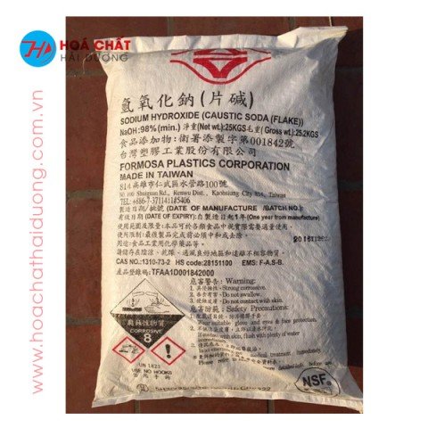 Xút Vảy Đài Loan NaOH ( 98%)